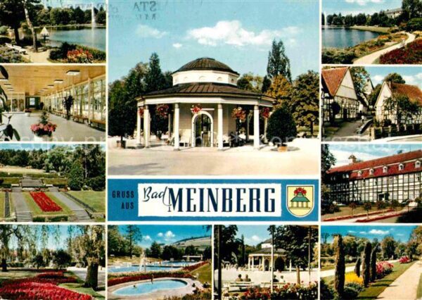 Bad Meinberg Teilansichten Kurort Moorbad Heilbad