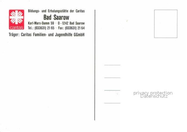 Bad Saarow Bildungs und Erholungsstätte der Carita – Bild 2