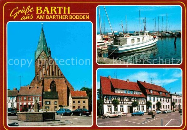 Barth Marktplatz Marienkirche Seglerhafen Bar