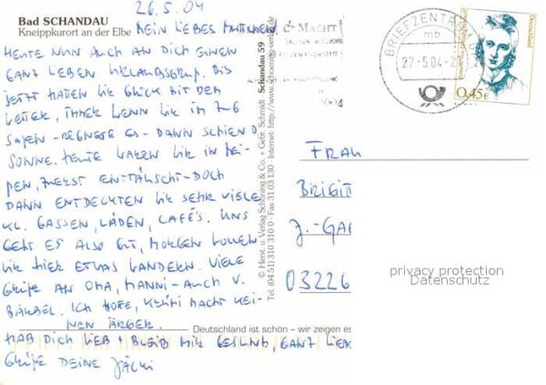 Bad Schandau Kneippkurort an der Elbe Kurhäuser Damp – Bild 2