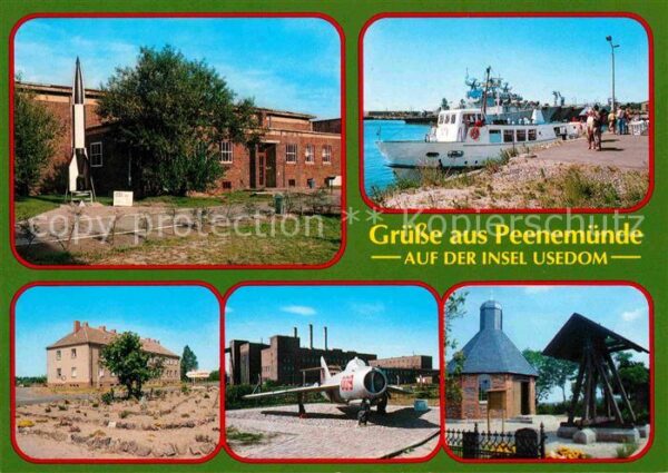 Peenemuende Insel Usedom Rakete Flugzeug Museum Gus