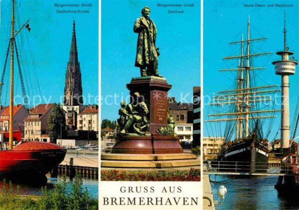Bremerhaven Bürgermeister Smidt Gedächtnis Kirche D
