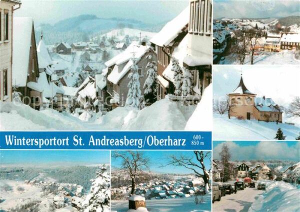 St Andreasberg Harz Ortsansichten im tiefen Winter Landscha