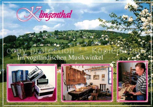 Klingenthal Vogtland Panorama Aschberg Baumblüte Musikinstru