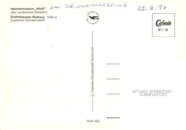 Rothaus Grafenhausen Heimatmuseum Hüsli – Bild 2