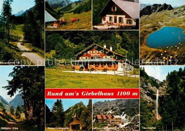 Bad Hindelang Rund um's Giebelhaus Bärgündeletal 2000