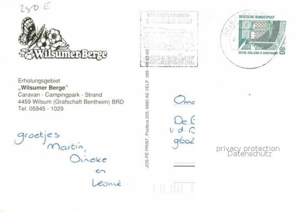 Wilsum Erholungsgebiet Wilsumer Berge Caravan – Bild 2