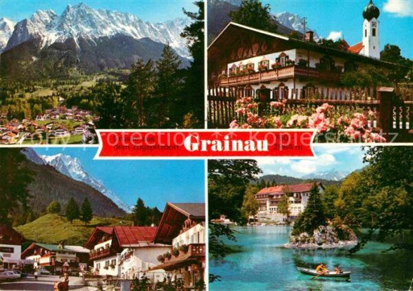 Grainau Zugspitze Wettersteingebirge Ortsmotiv