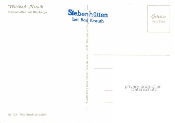 Wildbad Kreuth Siebenhütten mit Blauberge Bayerische V – Bild 2