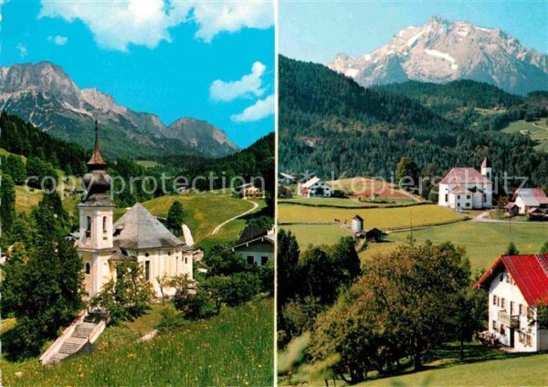 Maria Gern mit Untersberg Maria Ettenberg mit Hoch