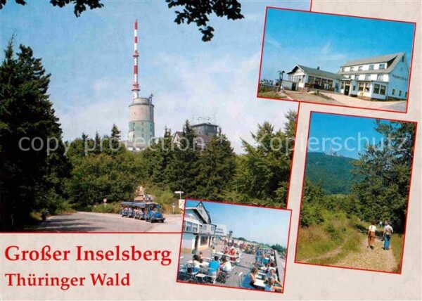 Grosser Inselsberg Wandern im Thüringer Wald Touristenbahn