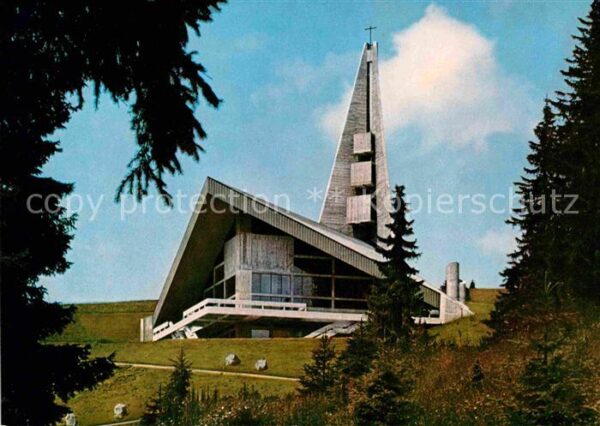 Feldberg Schwarzwald Kirche der Verklärung Christi Architekt