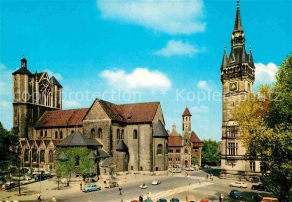 Braunschweig Dom und Rathaus