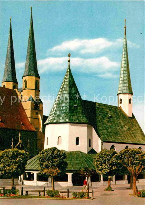 Altoetting Wallfahrtsort Gnadenkapelle und Stiftsk