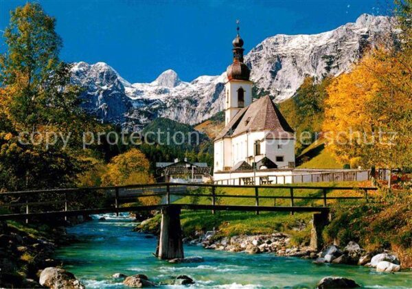 Ramsau Berchtesgaden Kirche Malerisches Berchtesgadener Land