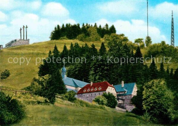 Bischofsheim Rhoen Kloster Kreuzberg im Naturpark Rhön Fer