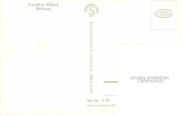 Frankfurt Oder Rathaus – Bild 2
