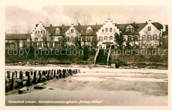 Lubmin Ostseebad Reichsbahnerholungsheim Phillipp Müller