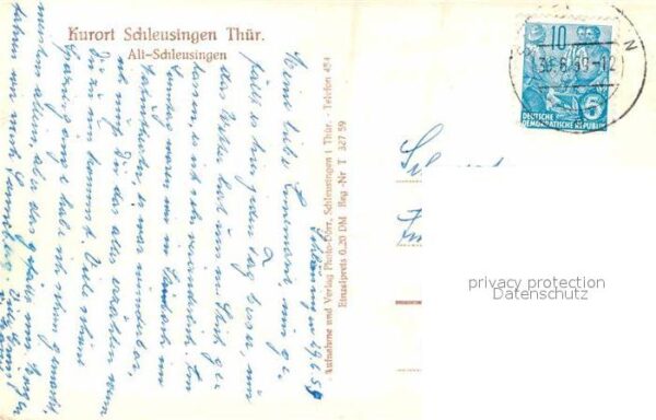 Schleusingen Partie am Bach – Bild 2