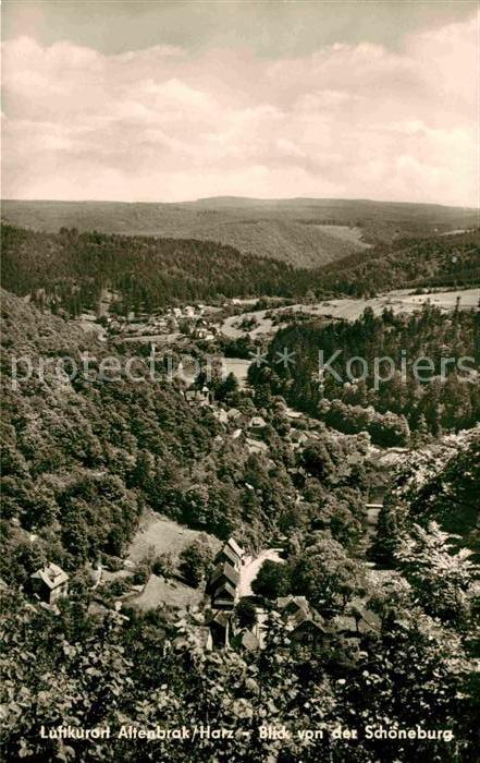 Altenbrak Harz Blick von der Schöneburg