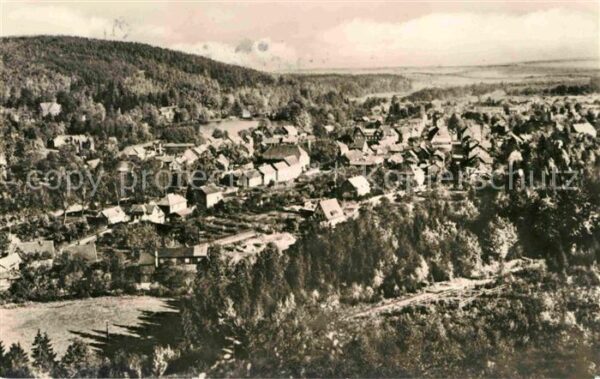 Georgenthal Gotha Blick vom Schwabhäuser Kopf