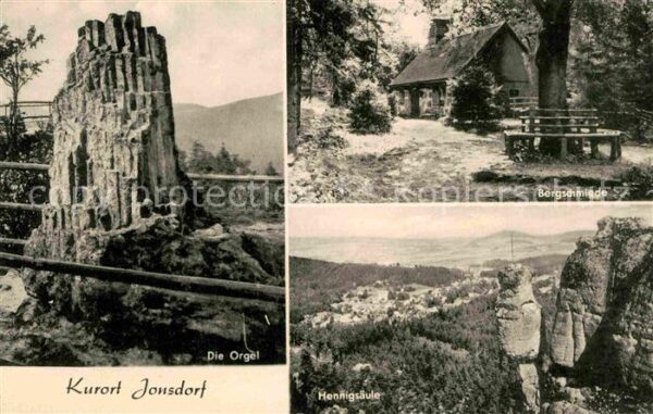 Jonsdorf Hennigsäule Orgel Bergschmiede