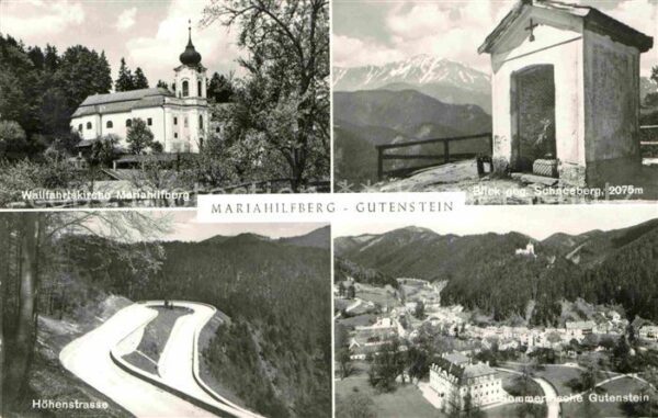 Gutenstein Niederoesterreich Wallfahrtskirche Maria Hilfberg Schneeb