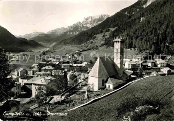 Campitello Fassa Kirchenpartie