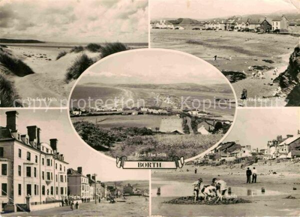 Borth Strand Dünen