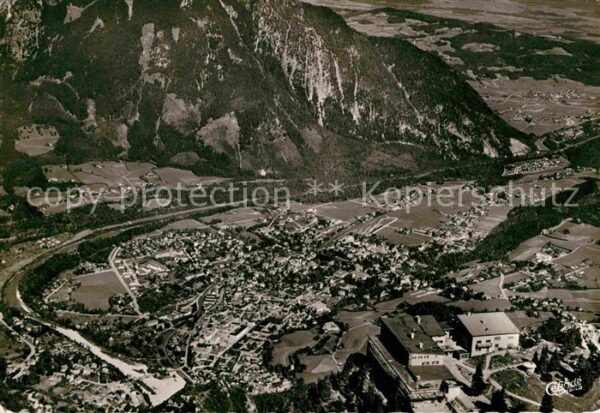 Bad Reichenhall Berghotel Prddigtstuhl Fliegeraufnahme