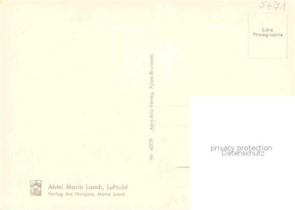 Maria Laach Glees Fliegeraufnahme Abtei – Bild 2