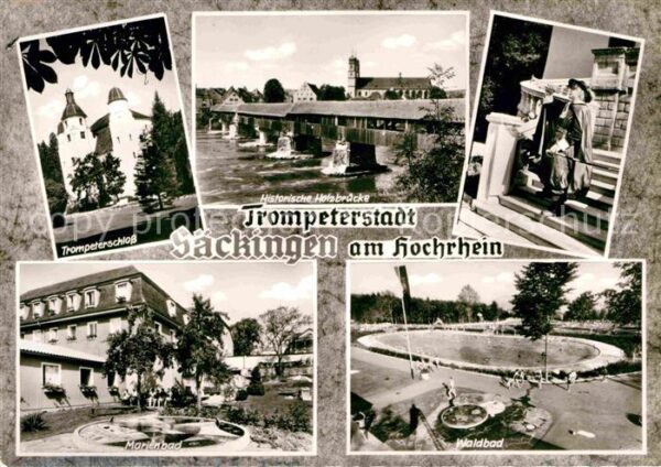 Bad Saeckingen Trompeterstadt Waldbad Marienbad Trompe