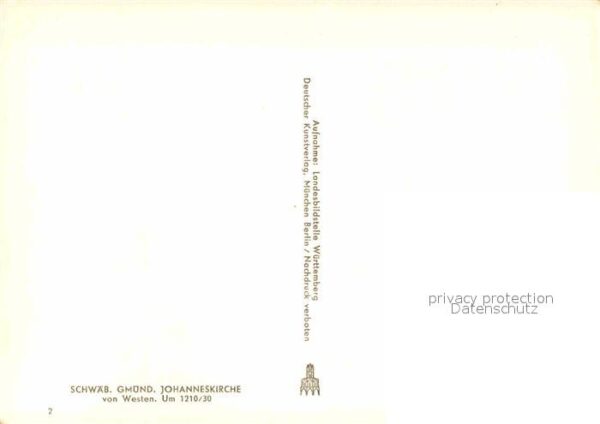 Schwaebisch Gmuend Johanneskirche – Bild 2