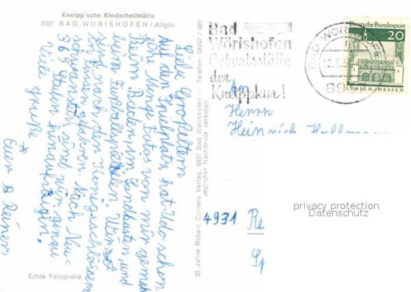 Bad Woerishofen Kinderheilstätte – Bild 2