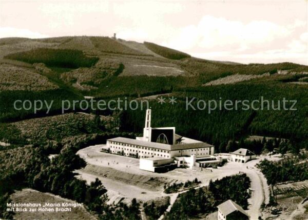 Kirchhundem Fliegeraufnahme Aussichtsturm Hohe Brac
