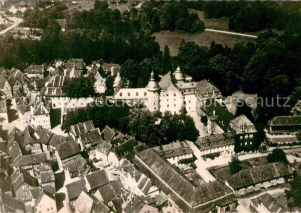 Laubach Hessen Fliegeraufnahme Schloß