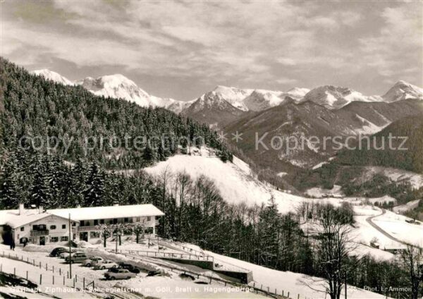 Ramsau Berchtesgaden Gasthaus Zipfhäusel am Sahnegletscher m