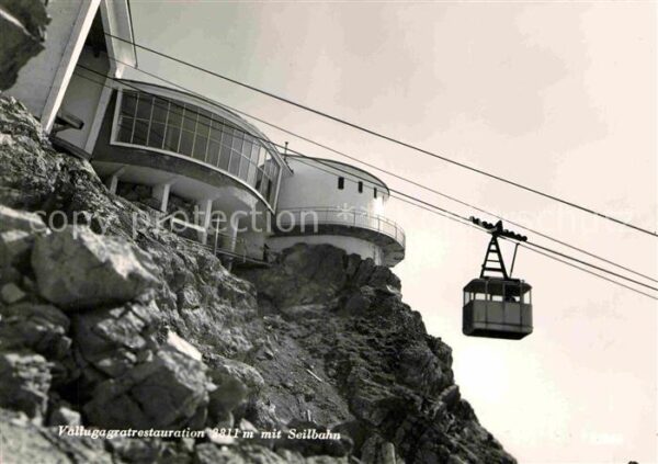 Valluga Vallugagratrestaurant mit Seilbahn