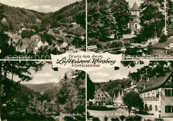Wirsberg Fichtelgebirge Frankenwaldsanatorium Ma