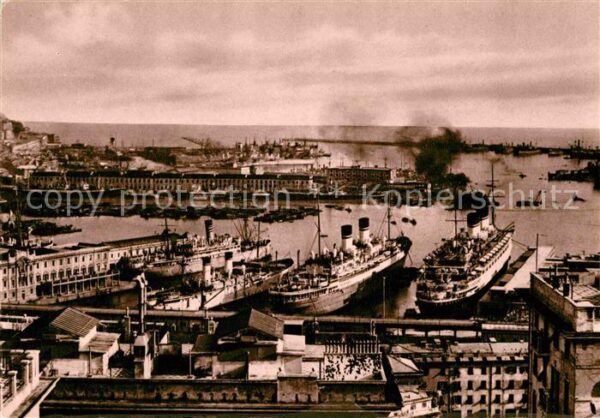 Genova Genua Liguria Hafen Dampfer