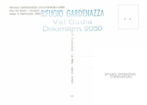 Val Badia Rifugio Gardenazza Schutzhaus – Bild 2