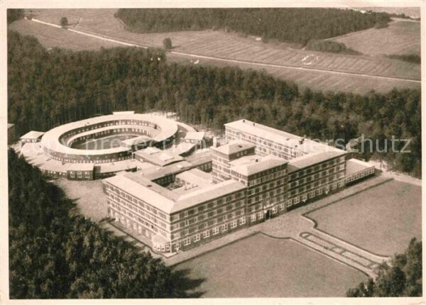 Bad Bramstedt Fliegeraufnahme Rheumaheilstätte