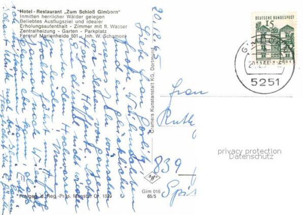 Gimborn Fliegeraufnahme Schloss – Bild 2