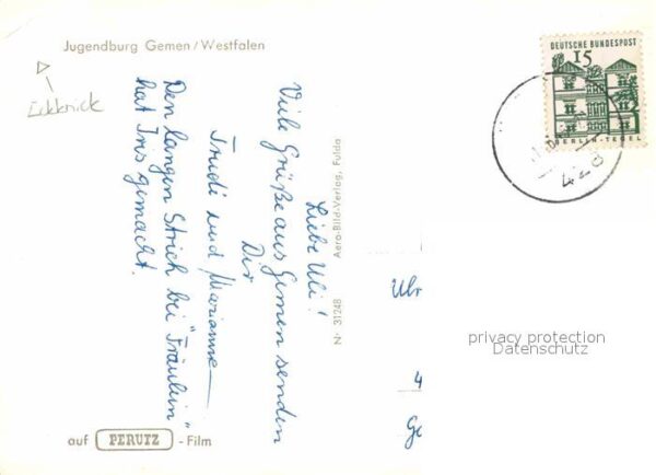 Gemen Fliegeraufnahme Jugendburg – Bild 2