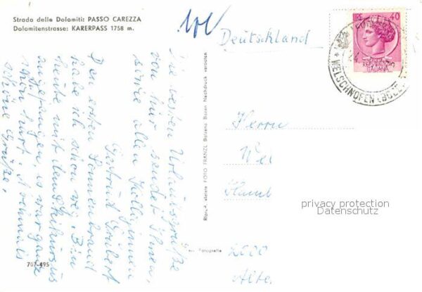 Passo Carezza Karerpass Dolomitenstrasse – Bild 2