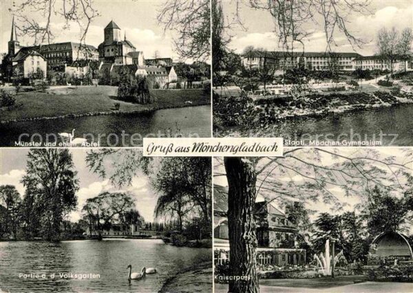 Moenchengladbach Münster und ehemalige Abtei Mädchen-Gym