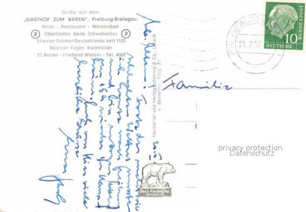 Freiburg Breisgau Gasthof zum Bären – Bild 2