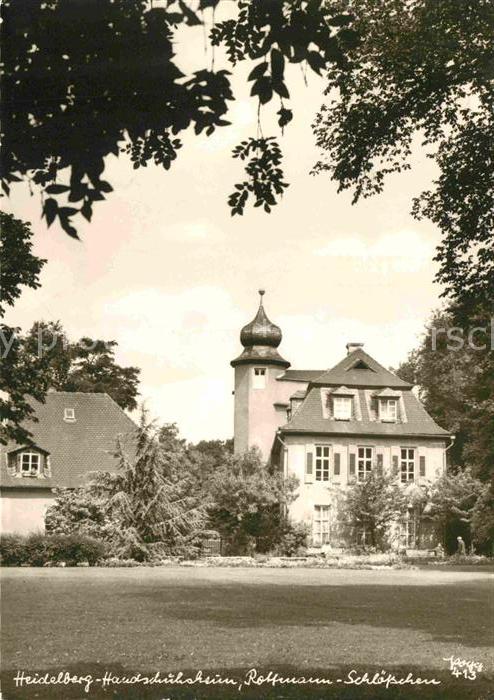 Heidelberg Neckar Rottmann-Schlößchen