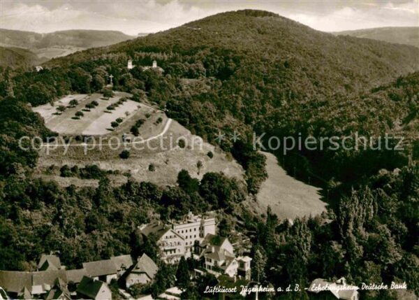 Jugenheim Seeheim-Jugenheim Fliegeraufnahme Erholungsheim Deutsche
