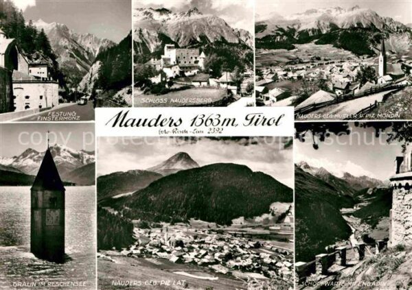 Nauders Tirol Festung Finstermonz Schloss-Naudersberg